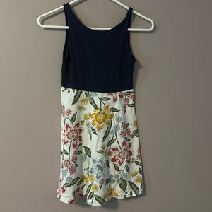 Old Navy Two Tone Tank Floral Dress